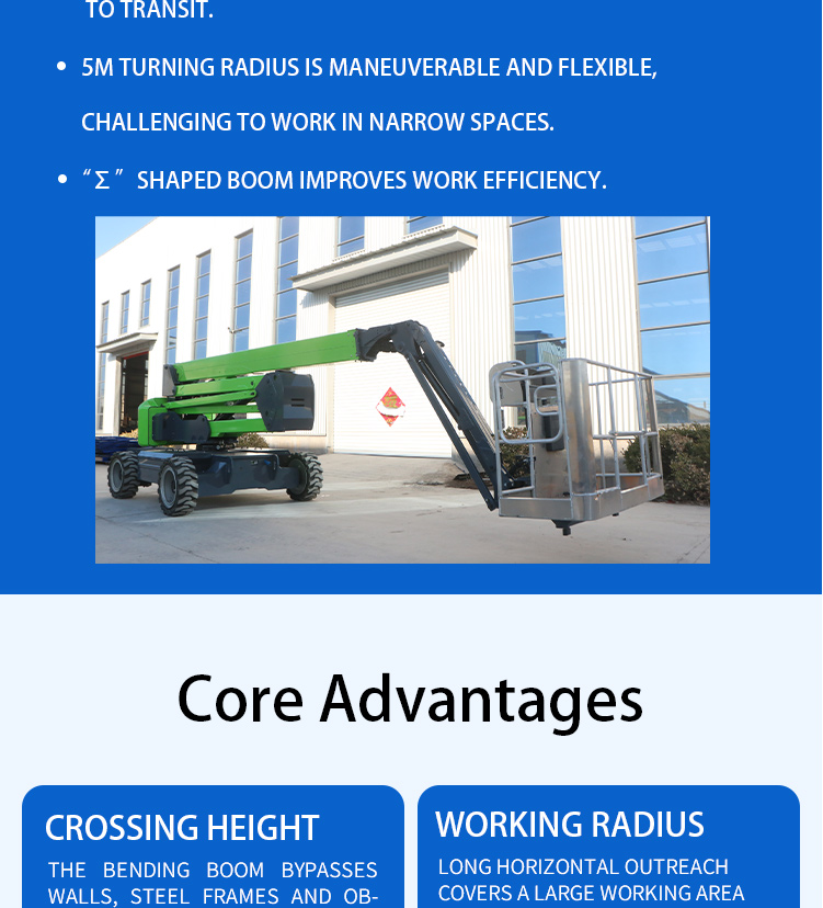 18m Articulated Boom Lift