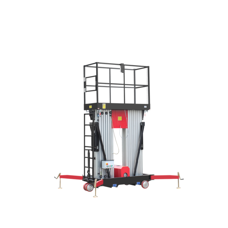 Double Masts Push Around Vertical Lift