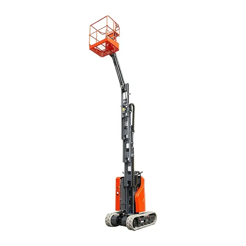 Crawler Mast Lift Tracked Vertical Mast Lift with Jib  AMWP9C-7100
