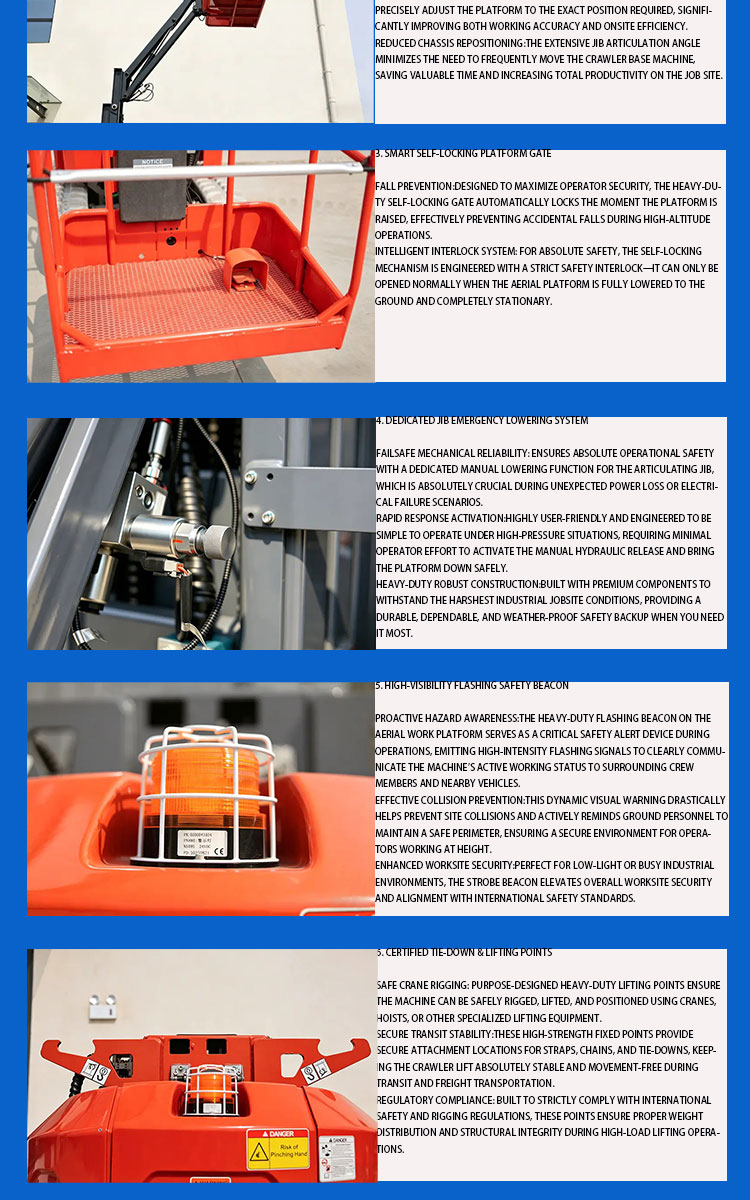 Tracked Vertical Mast Lift