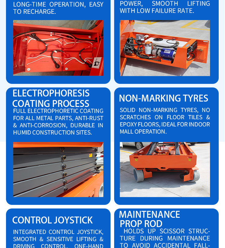 10m Self Propelled Scissor Lift