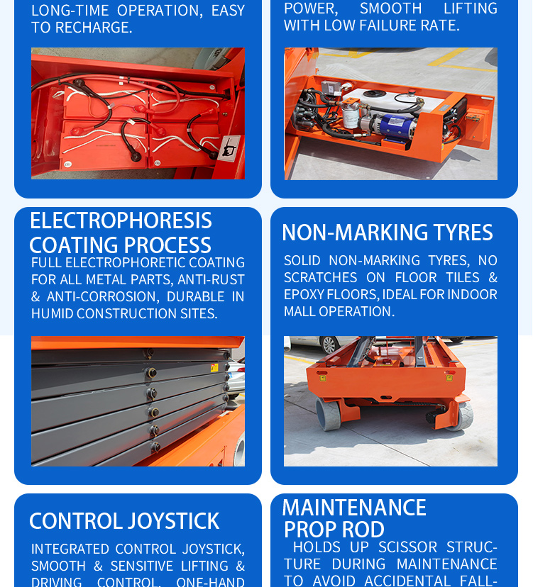 12m Self Propelled Scissor Lift
