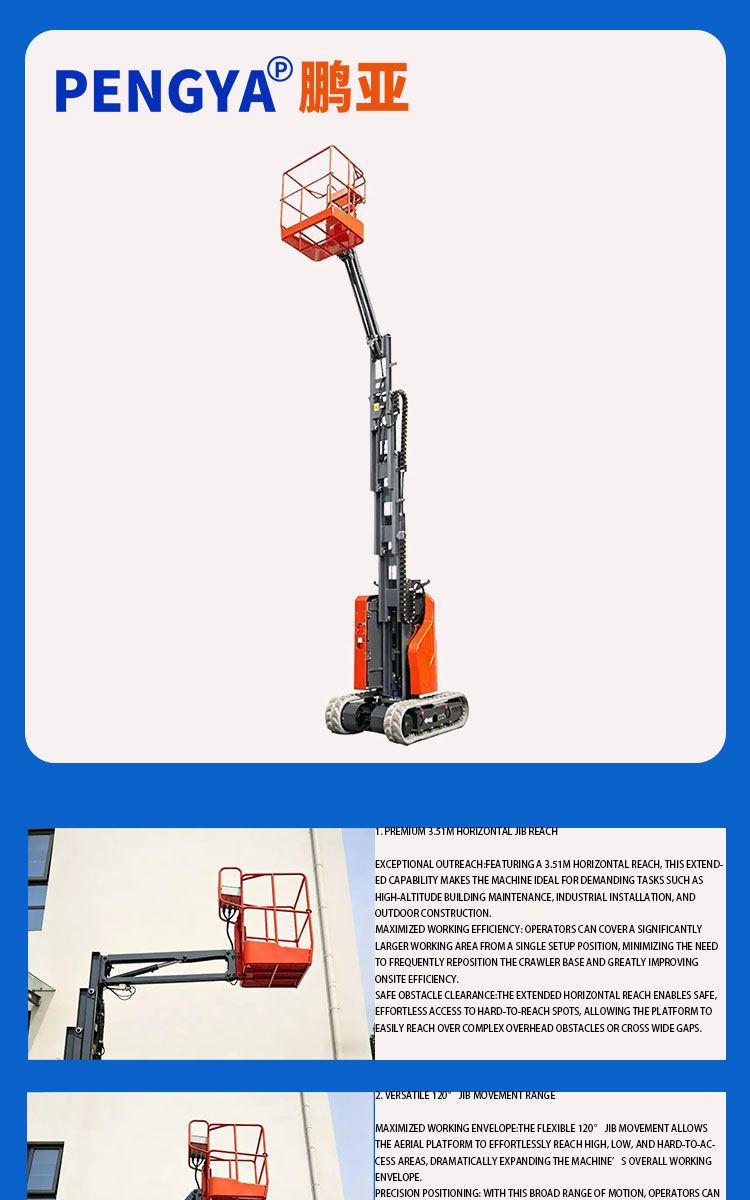 Crawler Mast Lift