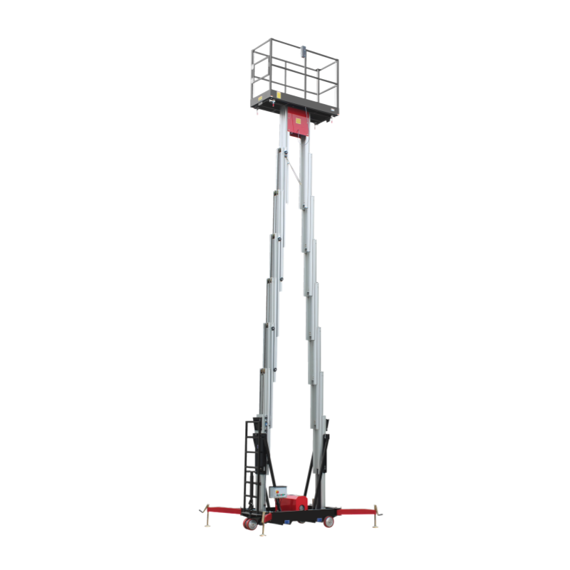 Double Masts Push Around Vertical Lift
