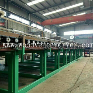 High Efficiency 60m Roller Veneer Dryer Produciton Line  