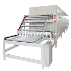 6 Section 2 Deck Face Plywood Veneer Drying Machine 