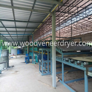 Burma Wood Veneer Flitches Drying Machine 