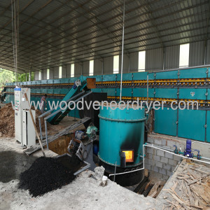Biomass Veneer Dryer for Plywood Production Machines 
