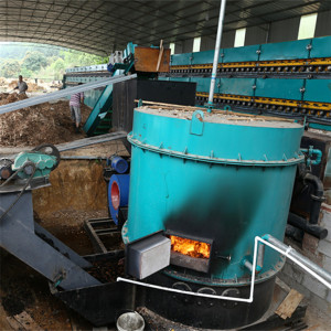 2 Deck Built-in Furnace Veneer Drying