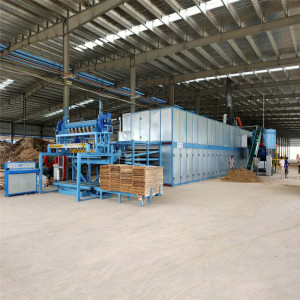 3 Deck Veneer Roller Dryer for plywood production line 