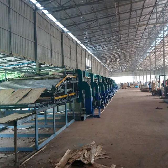 Continuous Peeled Core Veneer Dryer Machine for Plywood