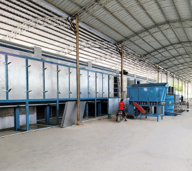 conveyor dryer machine