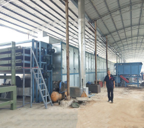 Wood Veneer Dryer Factory