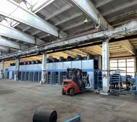 4 Layer Roller Veneer Dryer