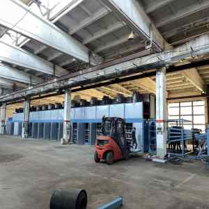 4 Layer Roller Veneer Dryer