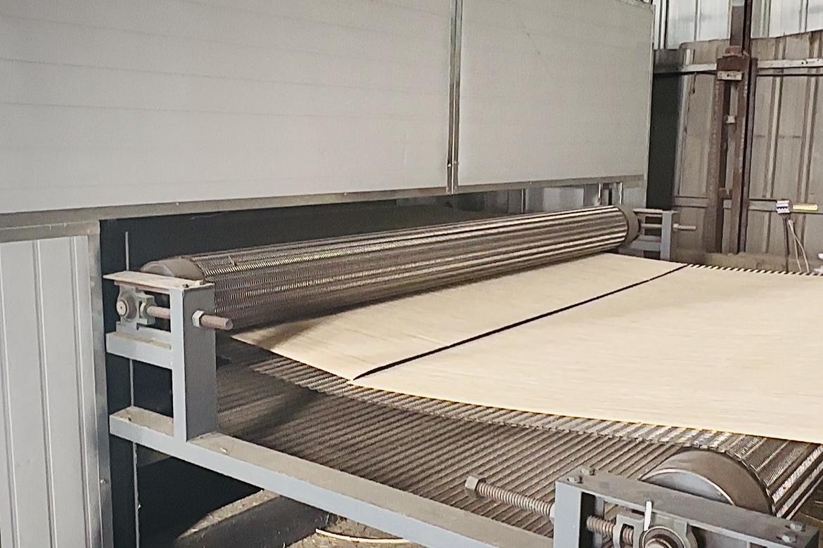 mesh belt veneer dryer