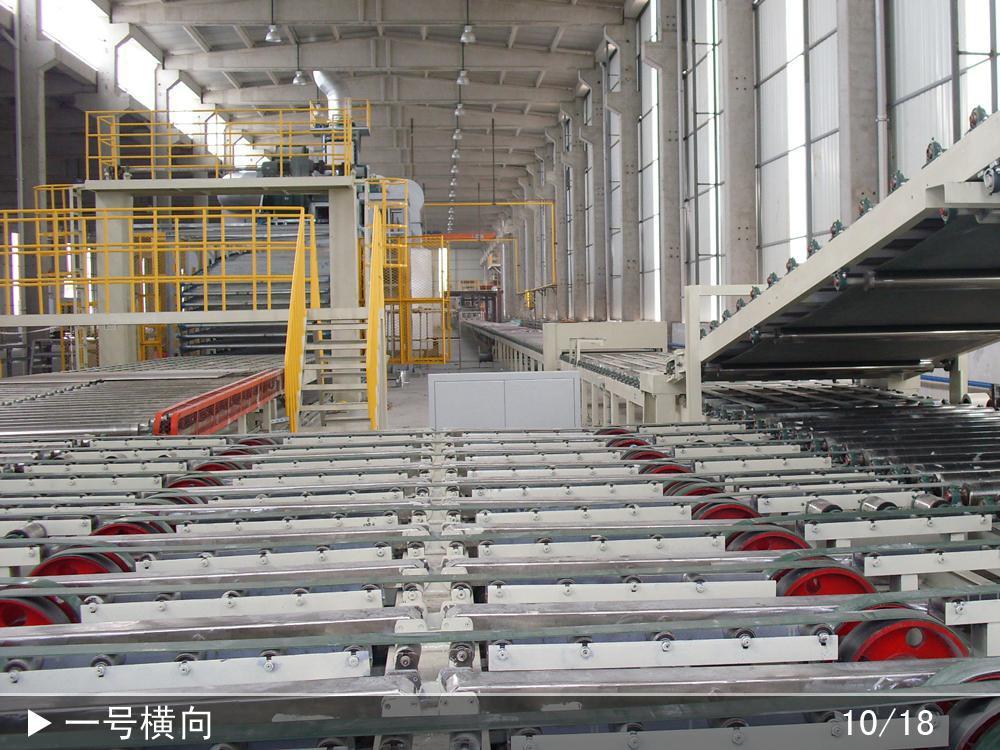 gypsum board conveying