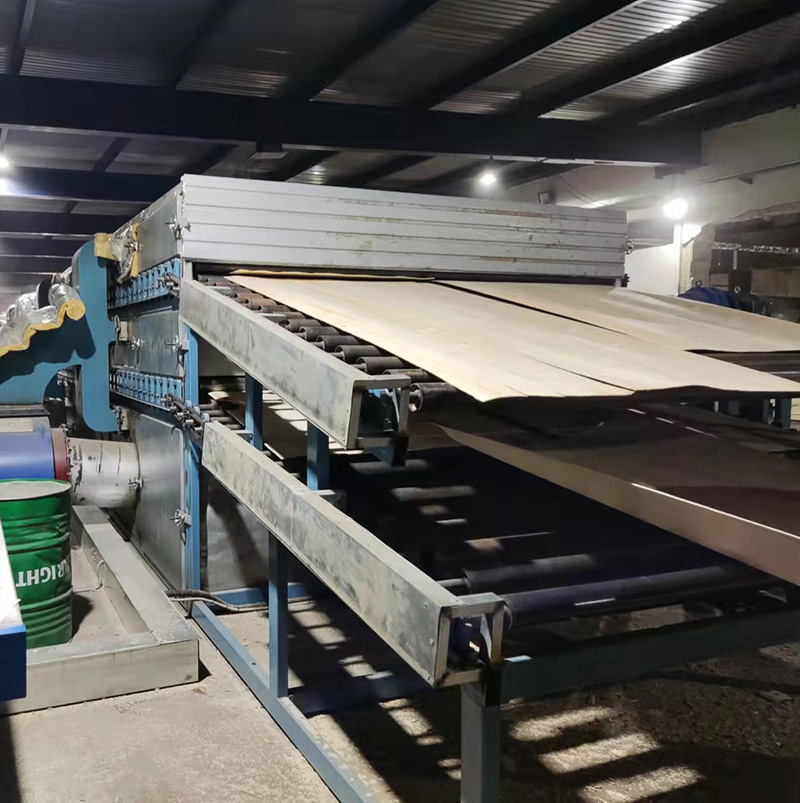 roller veneer dryer