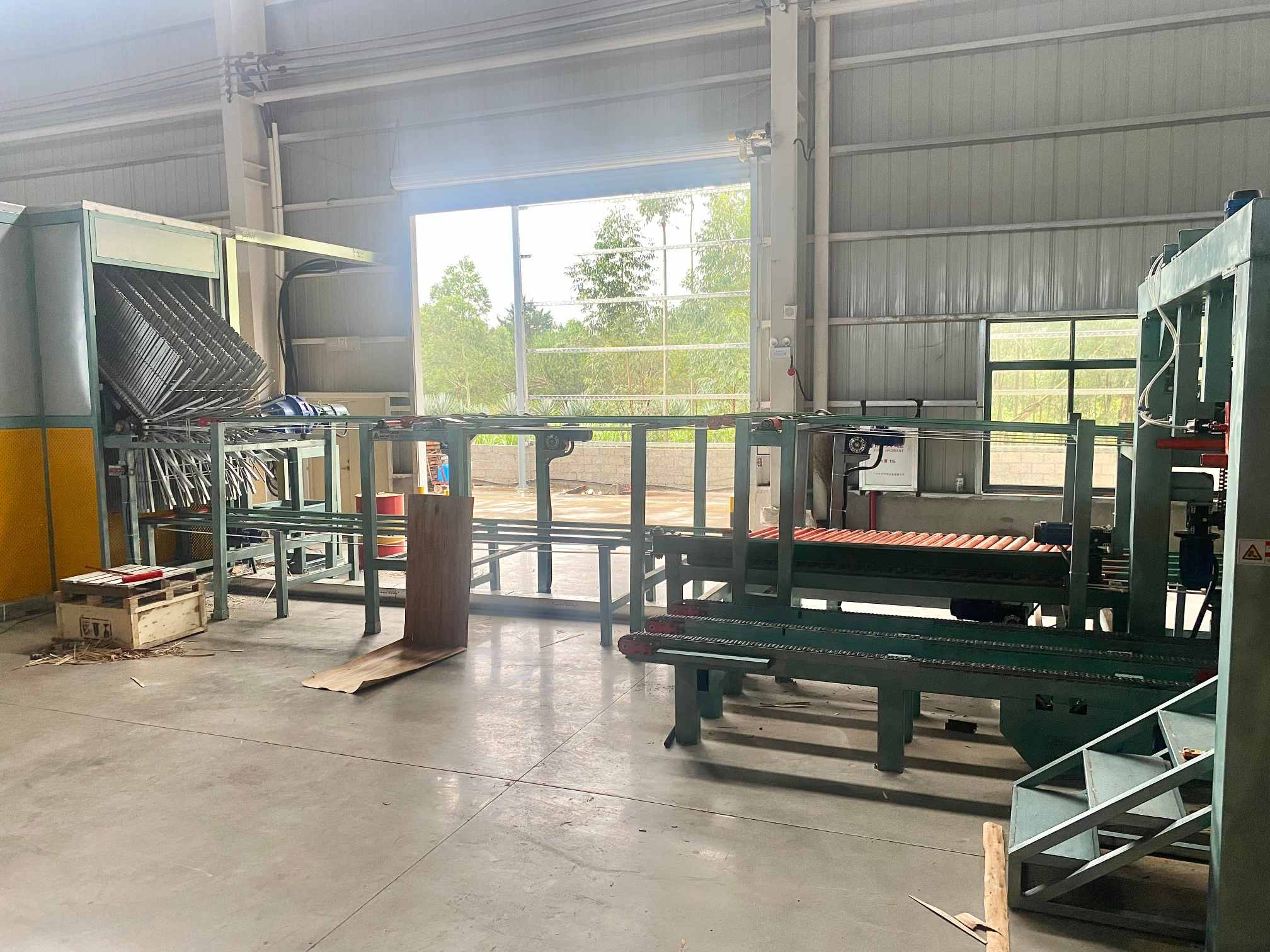 vertical flip veneer dryer