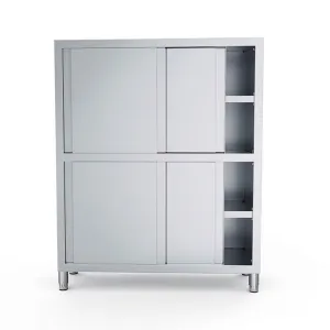 Four-Door Bowl Cabinet for Commercial Kitchen Storage