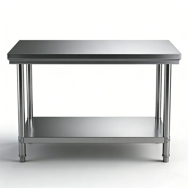 Прочный двухъярусный рабочий стол для коммерческого использования