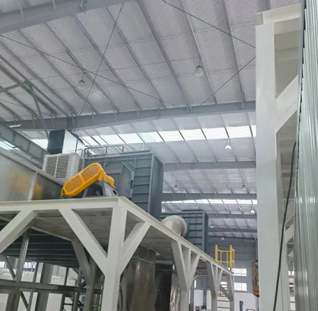 The project involved the turnkey supply of supporting high-temperature fans