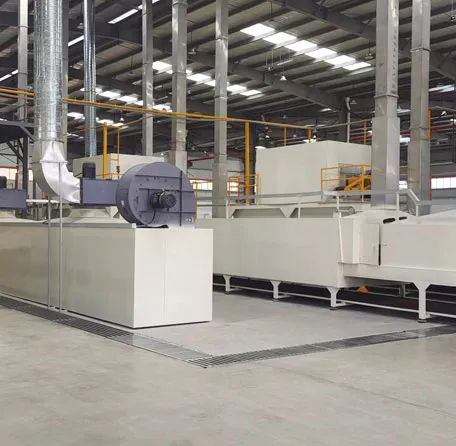 The project involved the supply of special fans for the ventilation, dust removal