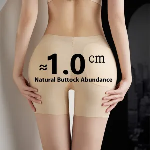 Women's XL Nylon Silk Seamless Safety Shorts Everyday Style Cross-Border Control Panties Butt Enhancement Hip-Shaping Thin Firm