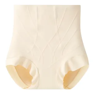 Women's High-Waisted Liquid Jelly Shaper Panties Tummy Slimming Butt Lifter Seamless Control Panties with Custom Size Color