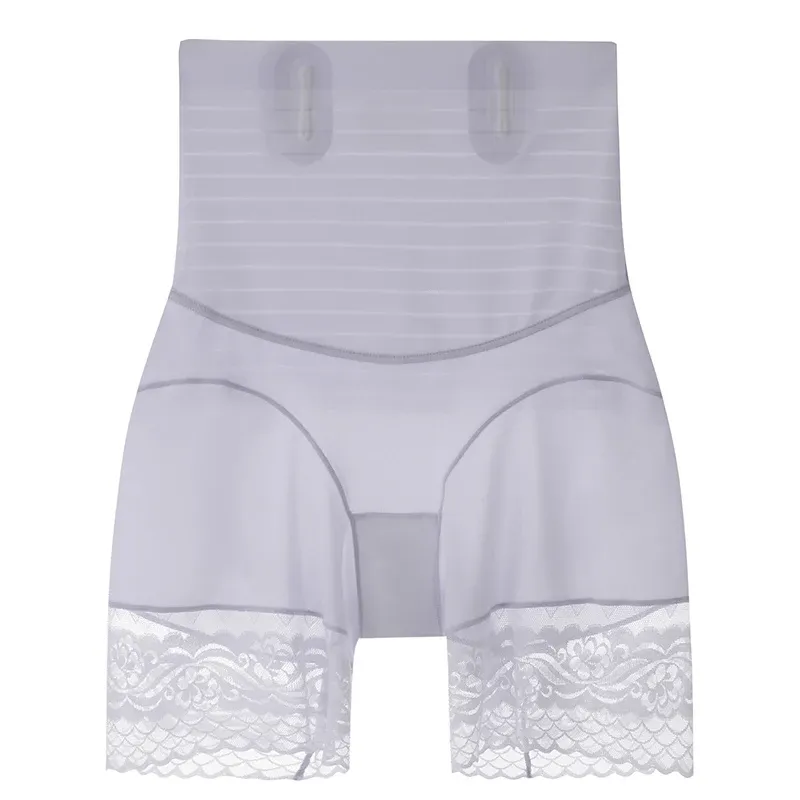 High-Waist Medium Control Breathable Control Brief Anti-Chafing Thigh Design Seamless Shaping Lace Available Fabric Shapewear