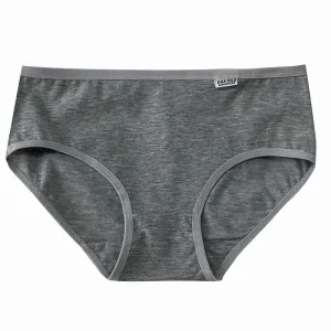 FINETOO Women's Low-Rise Everyday Cotton Hipster Underpants Comfortable Breathable Anti-Bacterial Daily Wear