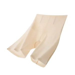 Women's Comfortable Seamless Tummy Control Shapewear Breathable Thin Fabric Panties with Lace Decoration Logo Accepted