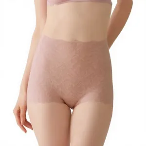 Gunze Silk Short Girdle Correction Underwear for Ladies Anti-Bacterial Lace Decoration Tops Shaper China