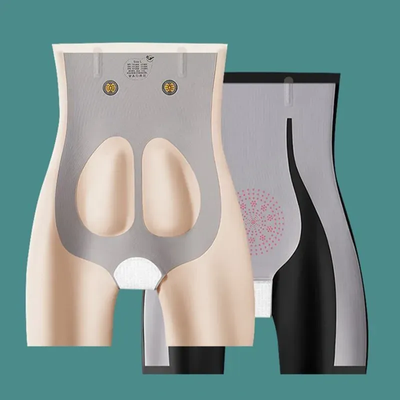 Kaka's High-Waisted 5D Magic Silk Firm Control Panties Seamless Body Shaping Tummy Control Butt-Lifting Effect