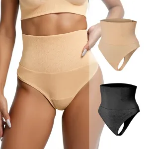 OEM Custom Style Women's Camel Toe Proof Double Fishbone Waist Shaping Pants Tummy Control Pure Crotch Anti Camel Toe Panties