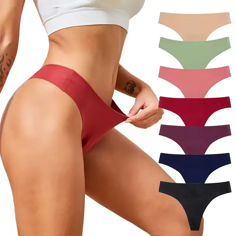 4 Layers Ladies Sexy Water-proof Sanitary Seamless Thong Calcinha Fio Dental Leakproof Women Period Menstruation Panties