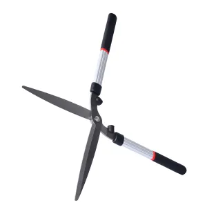 VERTAK 20 Inch Aluminum Handle Hedge Shear Sandblasted Blade Garden Shears（TG1206009）