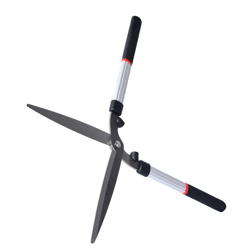 VERTAK 20 Inch Aluminum Handle Hedge Shear Sandblasted Blade Garden Shears（TG1206009）