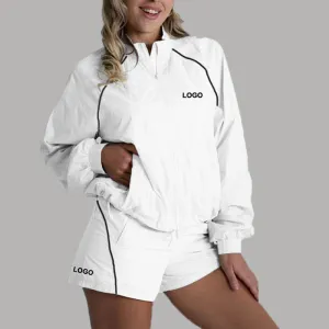 Women&rsquo;s Quick Dry Workout Set 2 Piece Athletic Outfit Lightweight Breathable Sportswear for Gym Fitness, Running & Casual Activewear（N0001-0001）