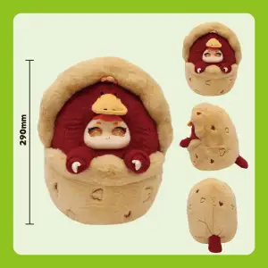 AI Interactive Plush Toy Talking Multilingual Smart Plush Toy for Kids Educational Learning Toy with Voice Interaction Unisex Children Gift Toy（S0002-0001)