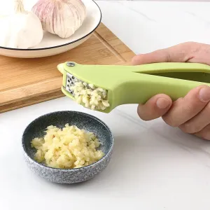 Creative Garlic Press Manual Garlic Crusher and Mincer Tool for Kitchen Easy Garlic Squeezer for Fresh Garlic Preparation（B0008-0002）