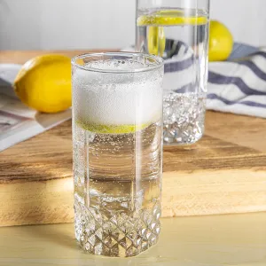 Creative Beer Glass Modern Thin Drinking Glass Cup for Beer and Beverages Elegant Bar Glassware for Home Restaurant and Party Use(C0003-0003)