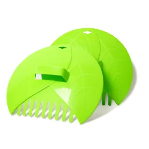Leaf Rake Set with Garden Leaf Grabber Claws &ndash; Handheld Leaf Scoops for Lawn & Yard Cleanup（D0002-0004）