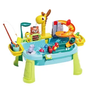Giraffe Splash Pad for Kids Toddler Water Play Mat Outdoor Sprinkler Pool Toy Summer Sensory Water Toys for Boys & Girls Backyard Fun(Q0003-0001)