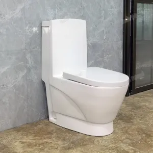 Two Piece Ceramic Toilet and Pedestal Wash Basin Set Washdown Water Closet for Ethiopia Africa Middle East Hotel Apartment（E0005-0002）