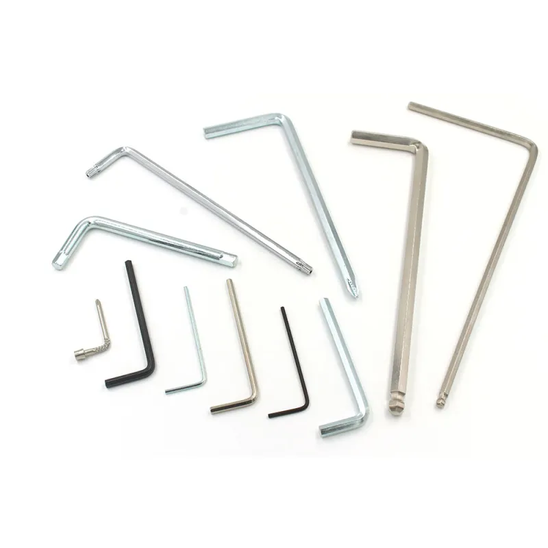 Custom Carbon Steel Hex Key Set L-Shaped Wrench Hand Tool Kit for DIY Repair Automotive & Industrial Use Customizable Hardware Tool（F0003-0001）