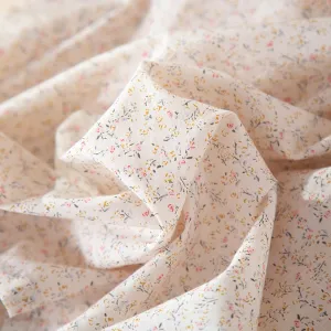 Floral Printed Cotton Pajama Set for Women Exquisite Trim Loungewear Sleepwear Set Soft Homewear Nightwear Wholesale（M0008-0009）