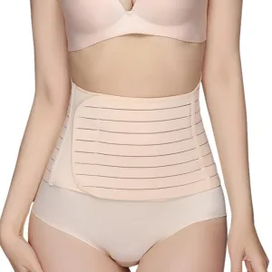 Postpartum Belly Wrap Waist Trainer Band Tummy Control Slimming Wrap for Postpartum Recovery（J0001-0007）