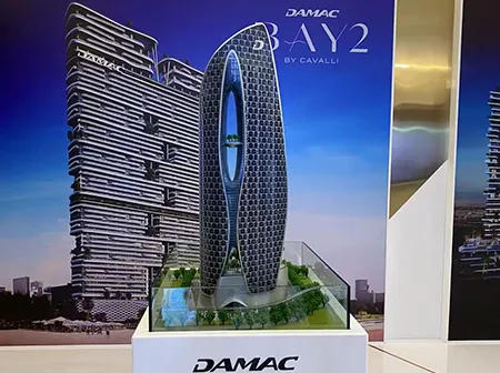 Customized 3D printed terrain sand table model