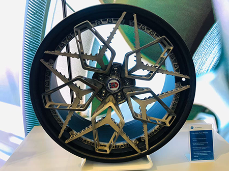 3D printing models of automotive parts